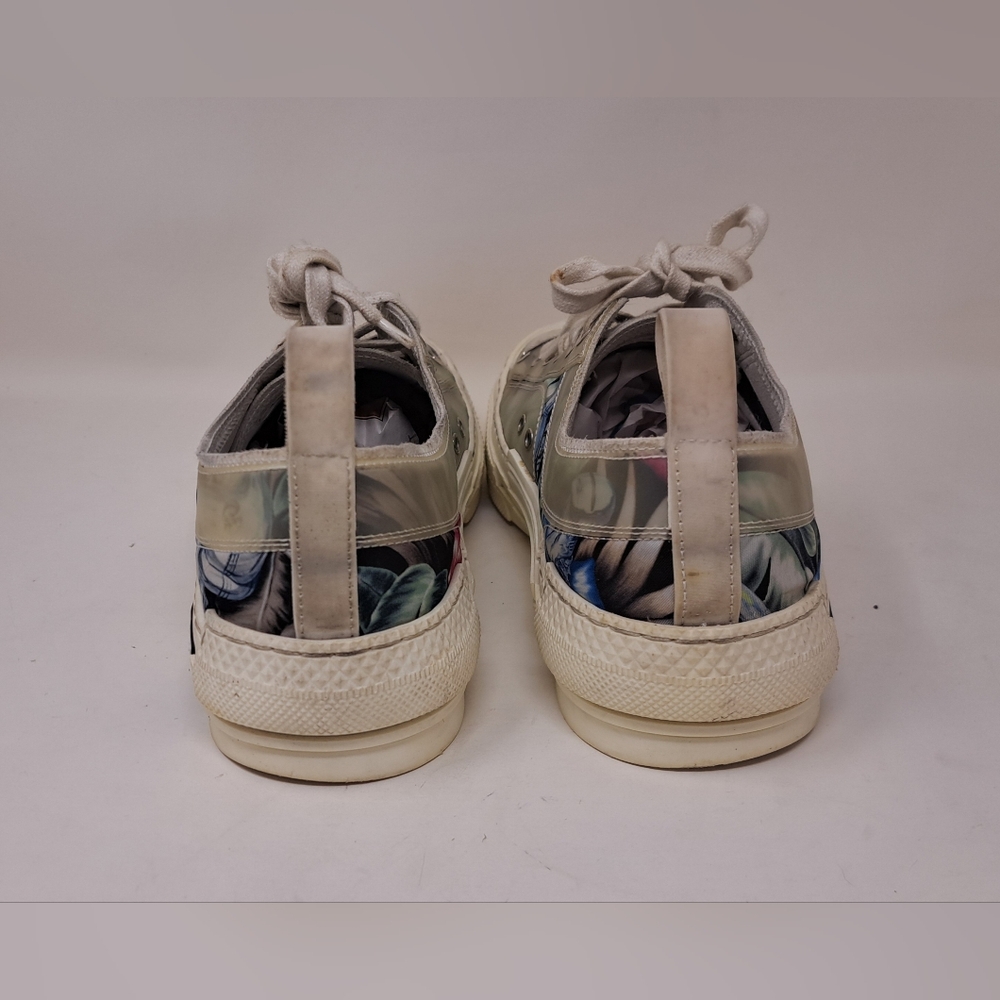 Dior x Sorayama Men's B23 Robot Floral Sneaker Shoes Lace Ups Size 8 US 41 EU - Picture 12 of 16